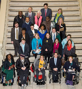 Disability day advocates