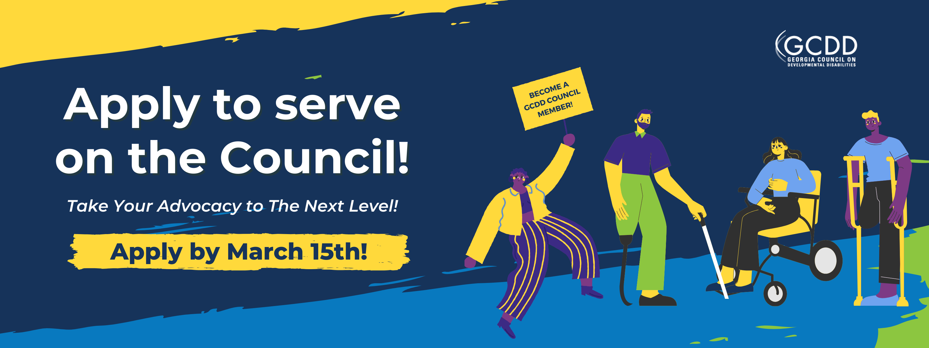 Apply to serve on the council by March 15th!