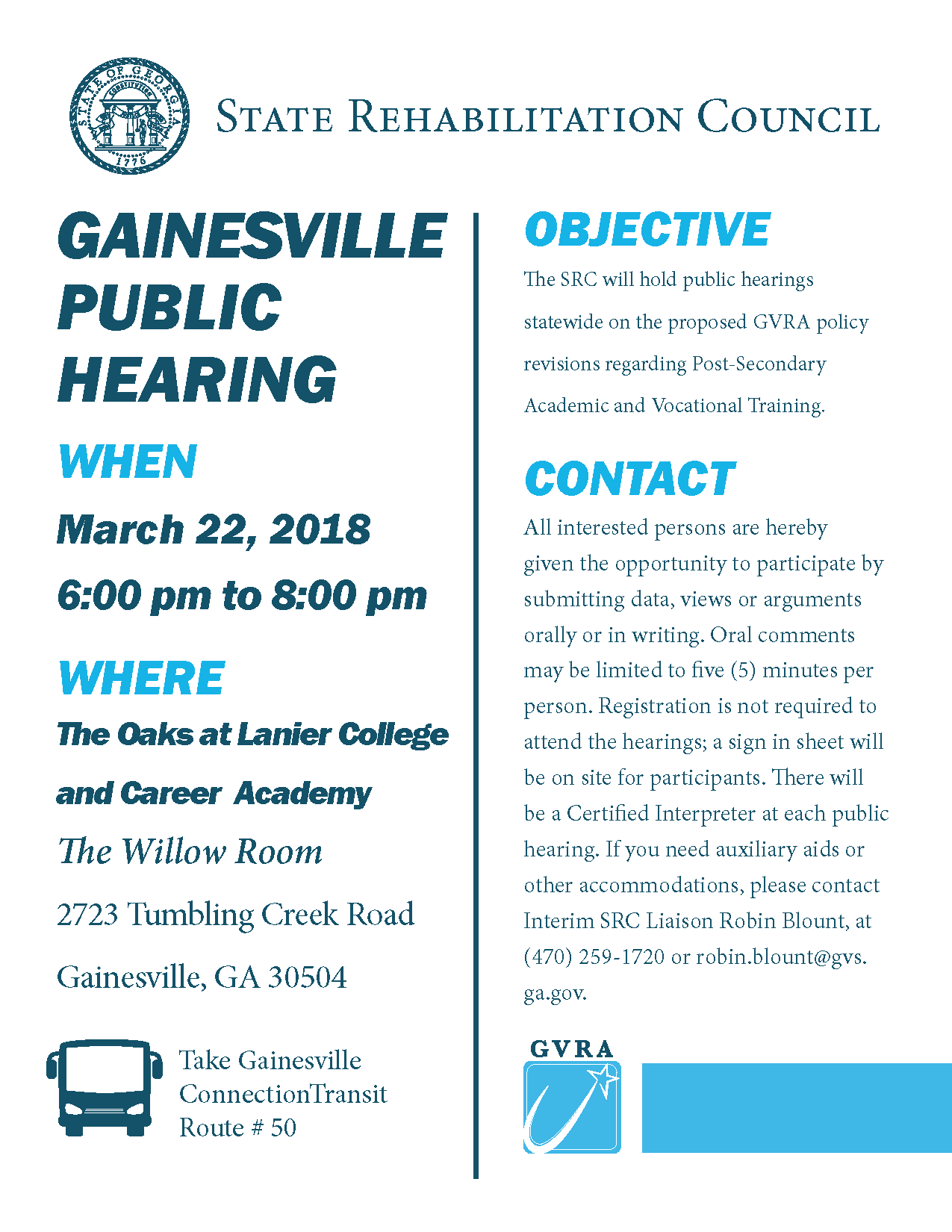 Gainesville Public Hearing 18