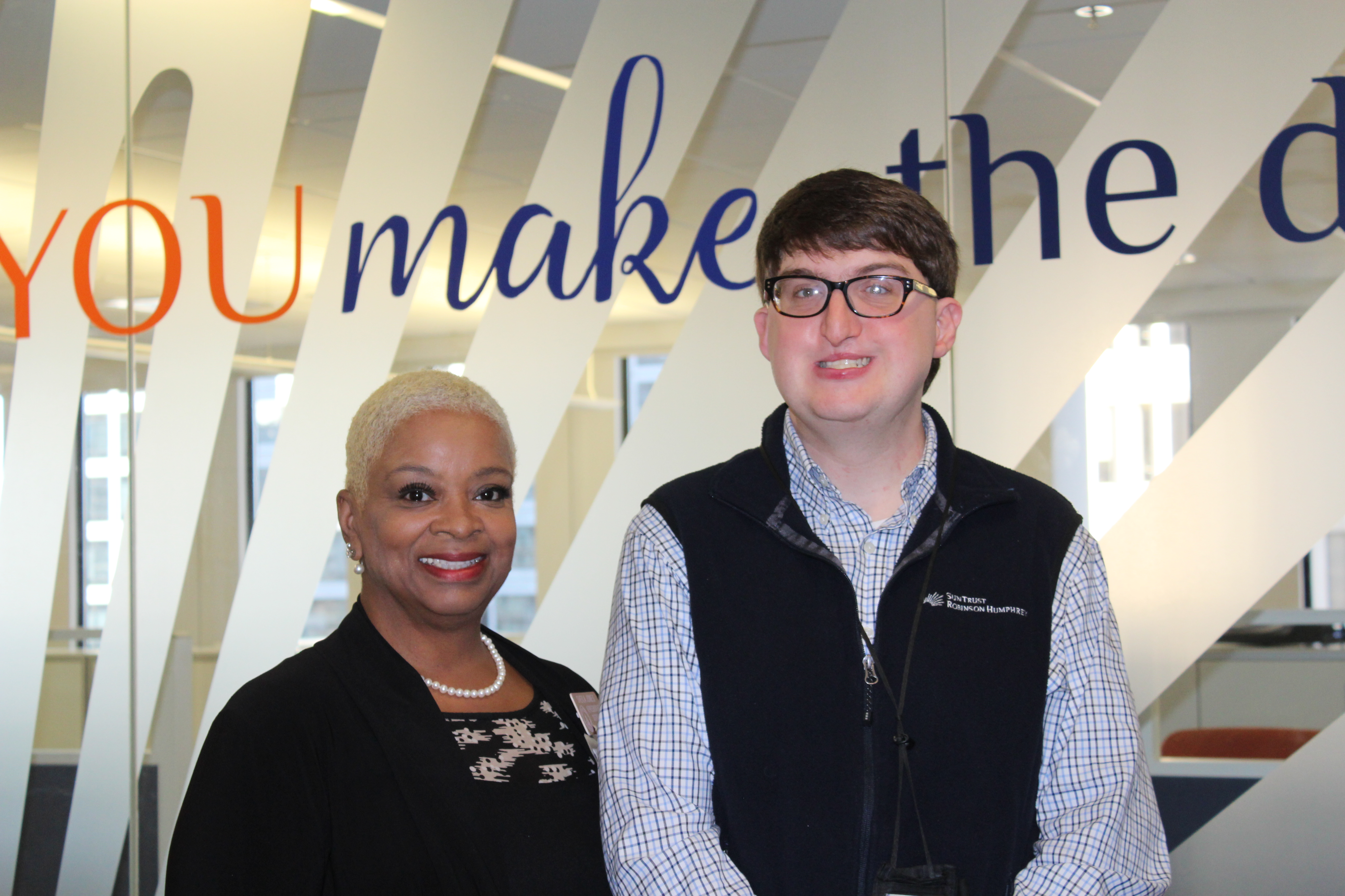 Rep. Jones and Matthew Rouch