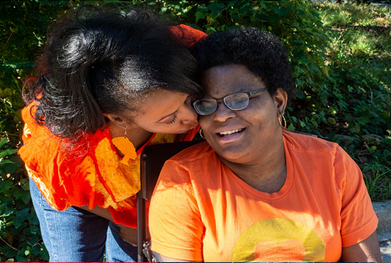 Asher Abakare and her mom Edith in Atlanta, GA