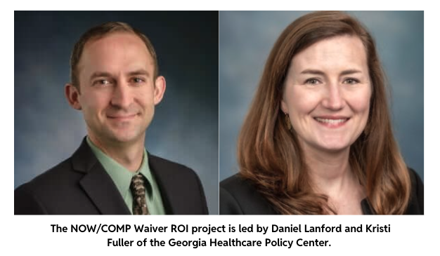The NOW/COMP Waiver ROI project is led by Daniel Lanfoa