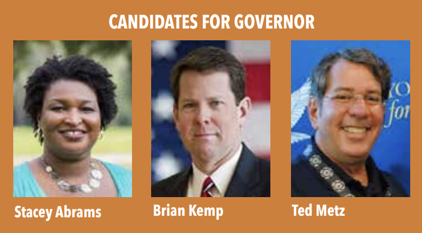 Candidates for Governor