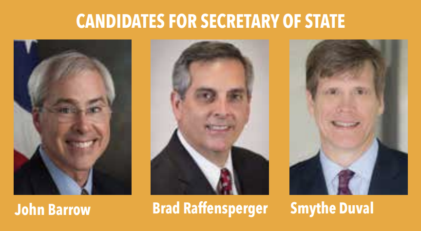 Candidates for Secretary of State