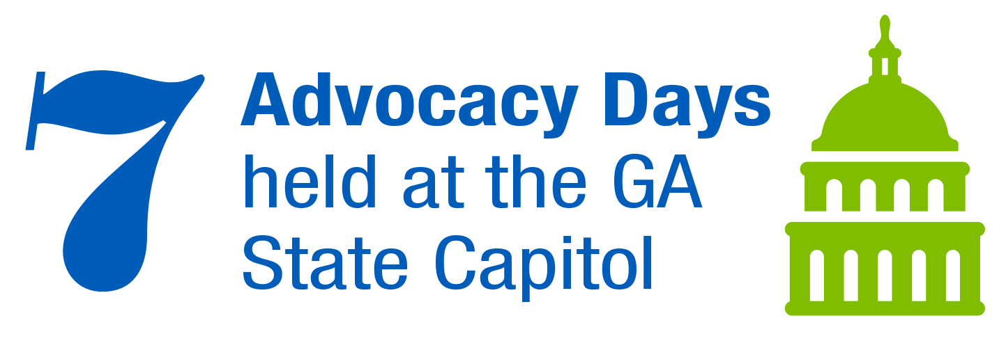 7 Advocacy Days held at the GA State Capitol