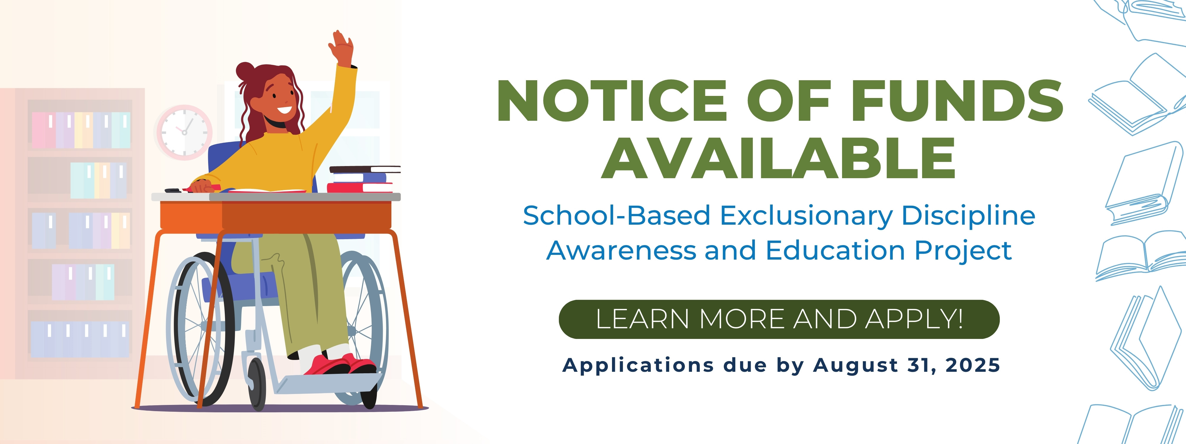 NOFA for School Based Exclusionary Discipline Awareness and Education Project NOFA for School Based Exclusionary Discipline Awareness and Education Project