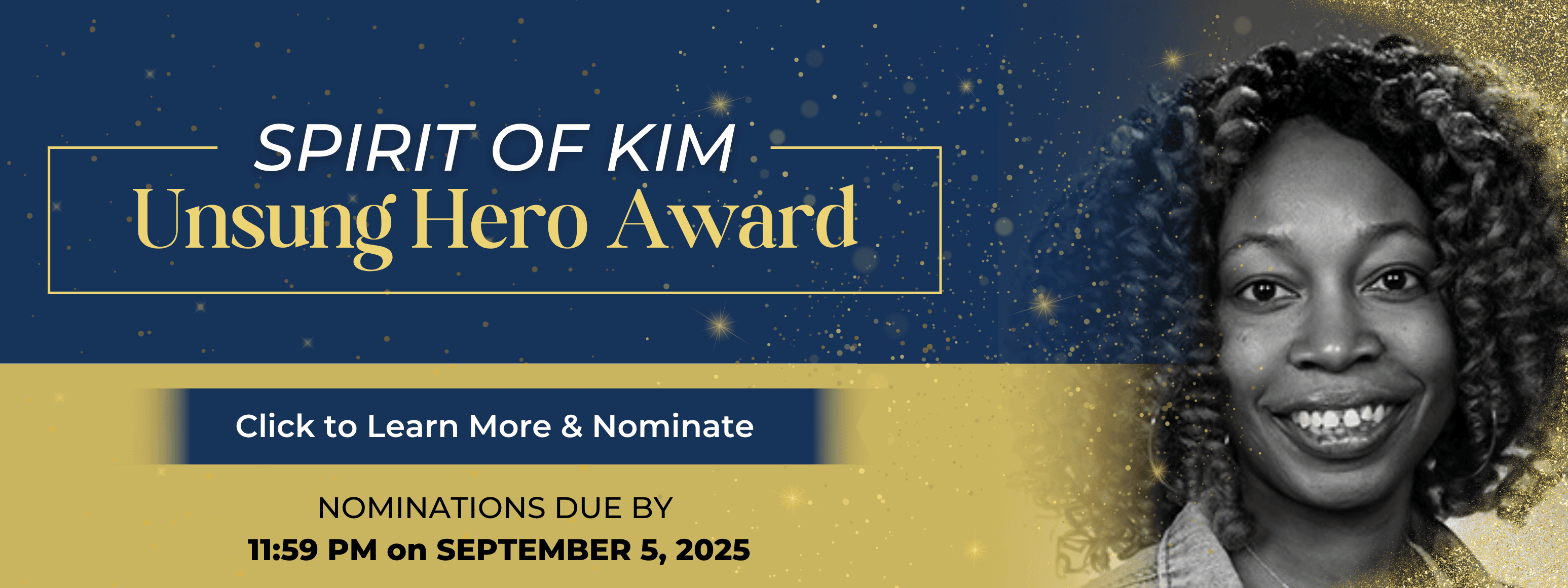 Nominations Open for GCDD's Spirit of Kim Unsung Hero Award Nominations Open for GCDD's Spirit of Kim Unsung Hero Award