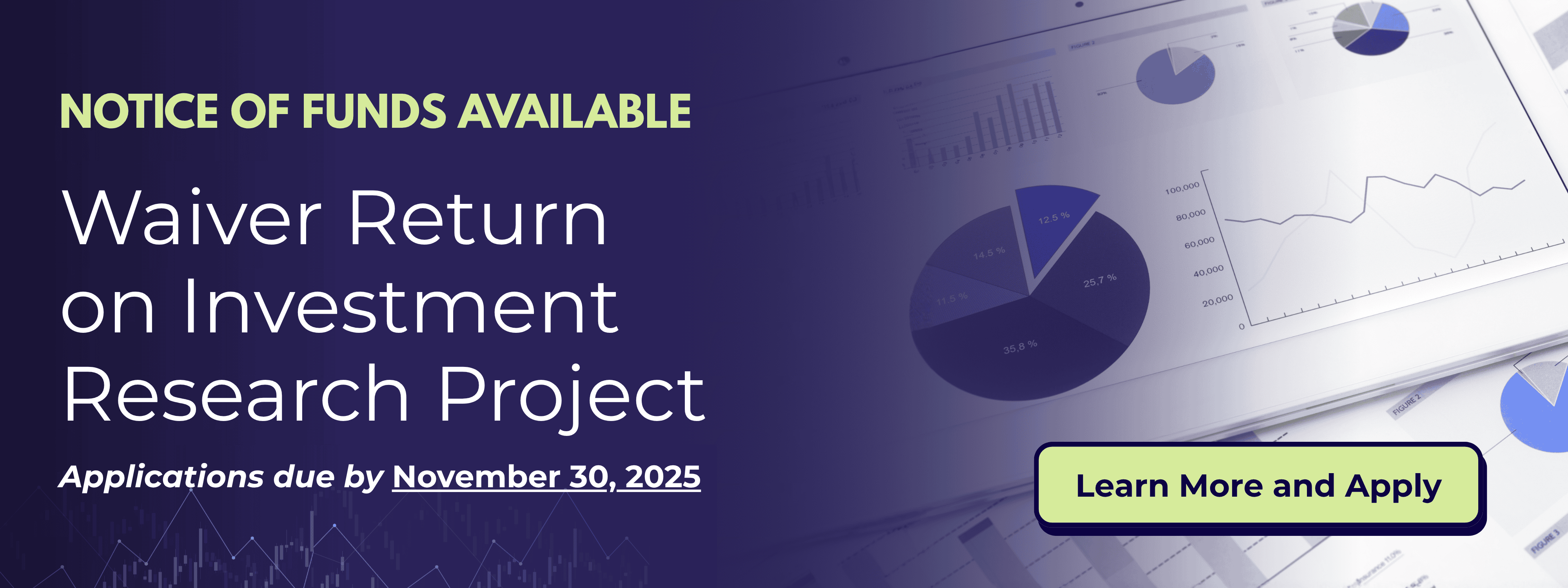 NOFA for Waiver Return on Investment Project NOFA for Waiver Return on Investment Project