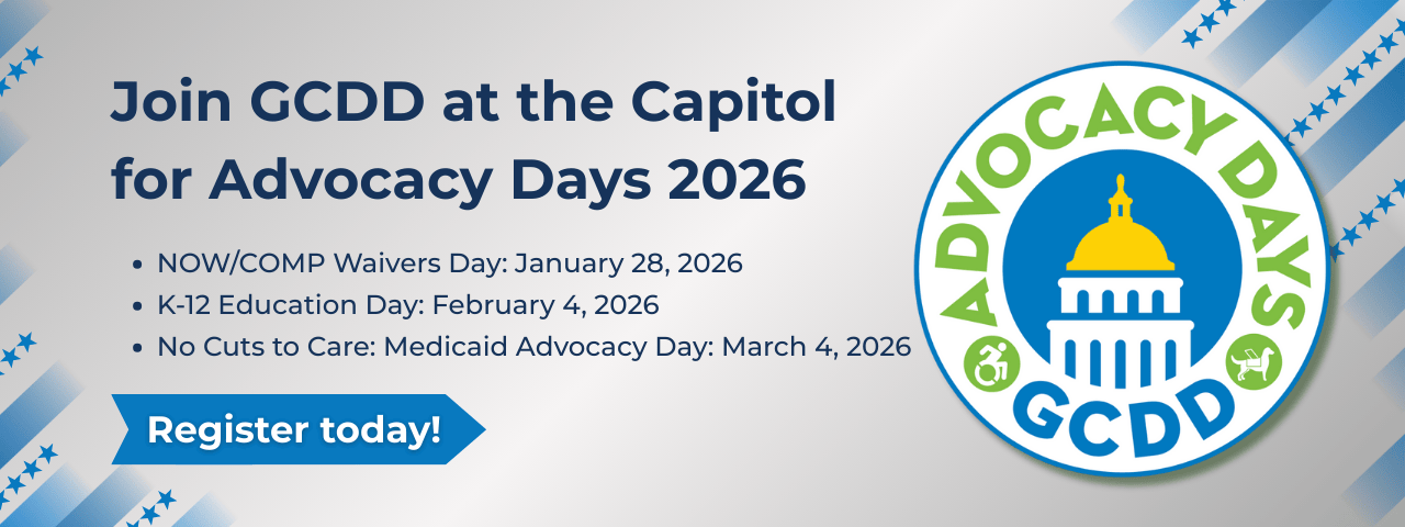 Join GCDD at the Capitol for Advocacy Days 2026