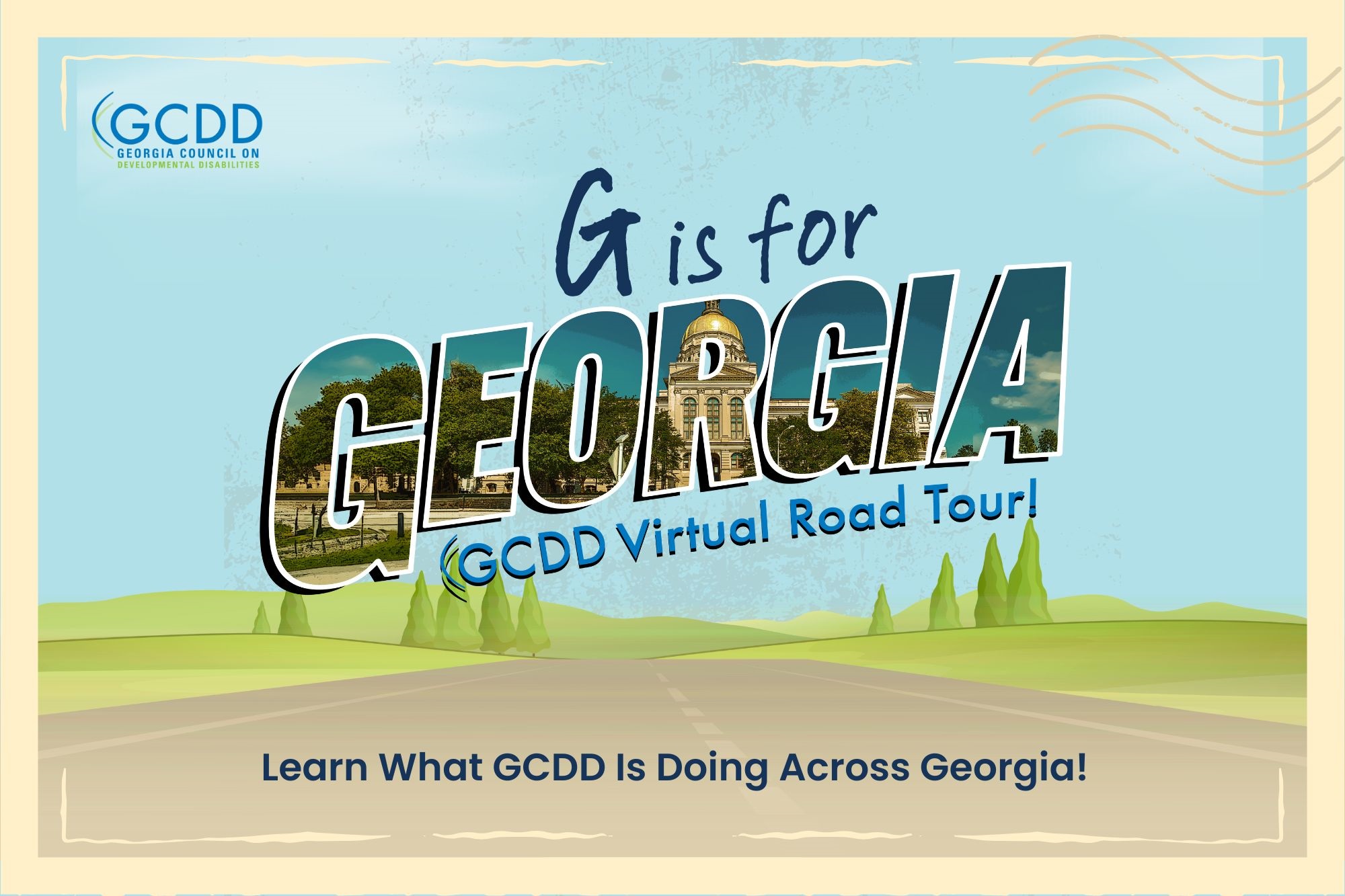G is for Georgia - GCDD Virtual Road Tour