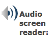 Audio Screen Reader Icon
