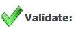 Validate Icon
