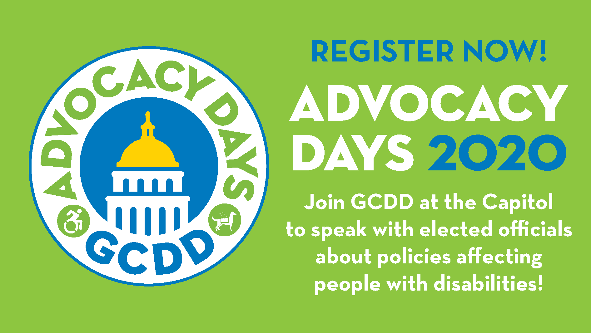 Register Now for Advocacy Days 2020