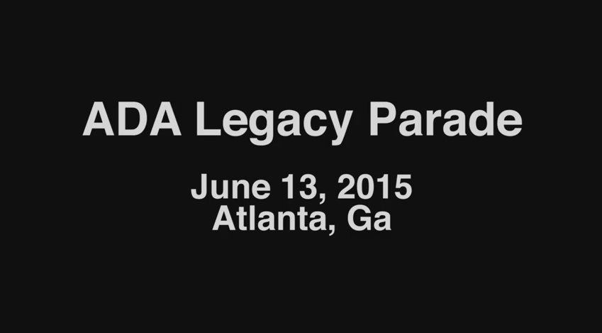 ADA25 Georgia Legacy Parade - Teaser, June 2015
